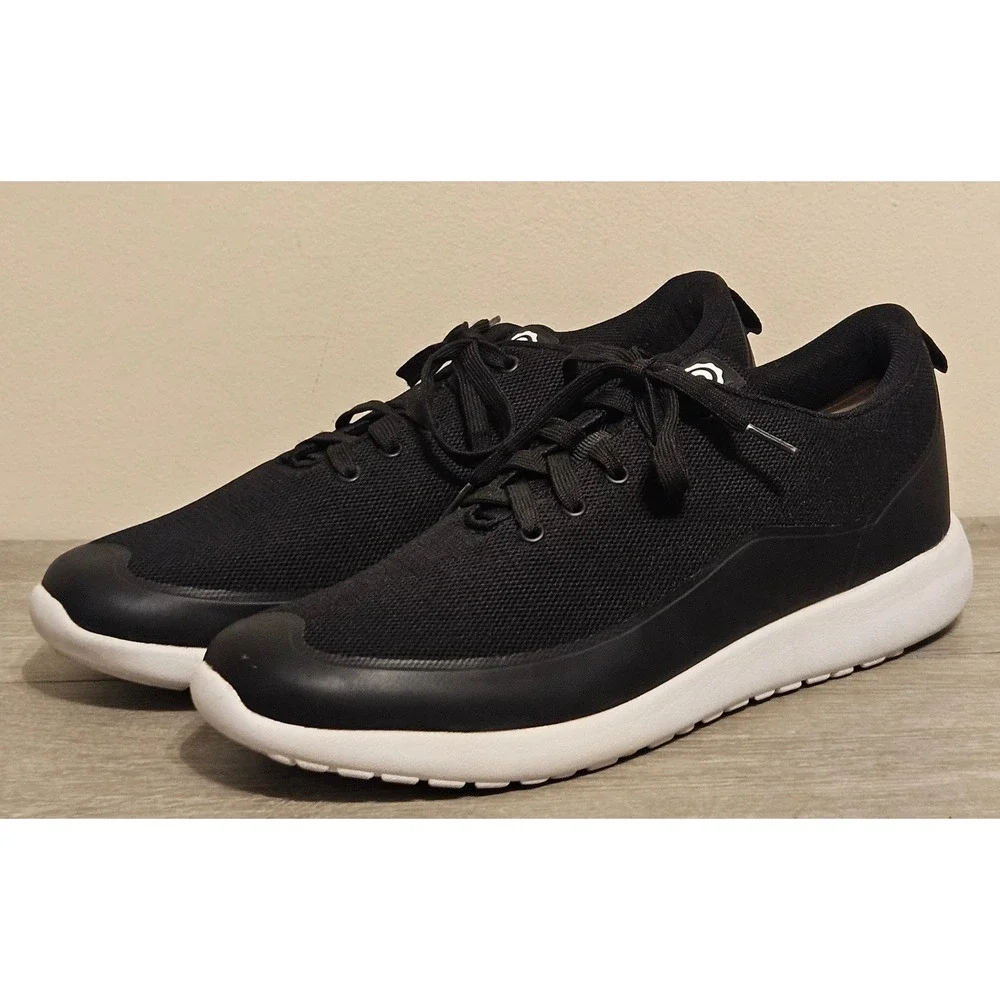 Greats The Bab Mens Black Mesh Low Top Sneakers Size 14 US EU 47